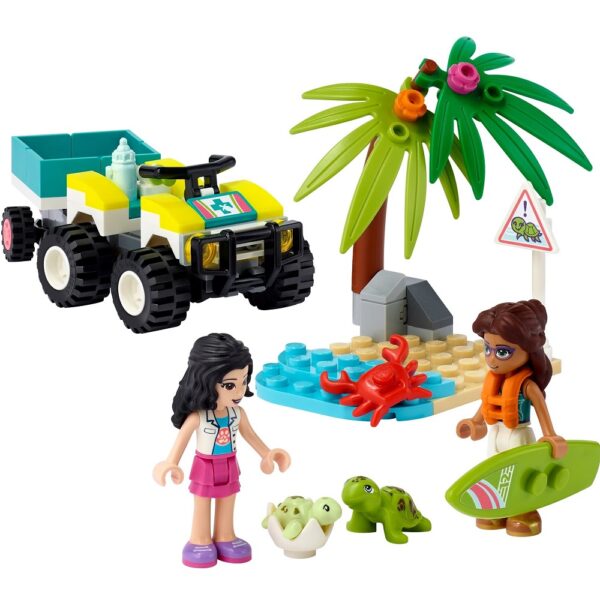 Klocki lego Friends 41697 Pojazd do ratowania żółwi, zabawki Nino Bochnia, pomysł na prezent dla 7 latki, klocki lego friends, lego 41697