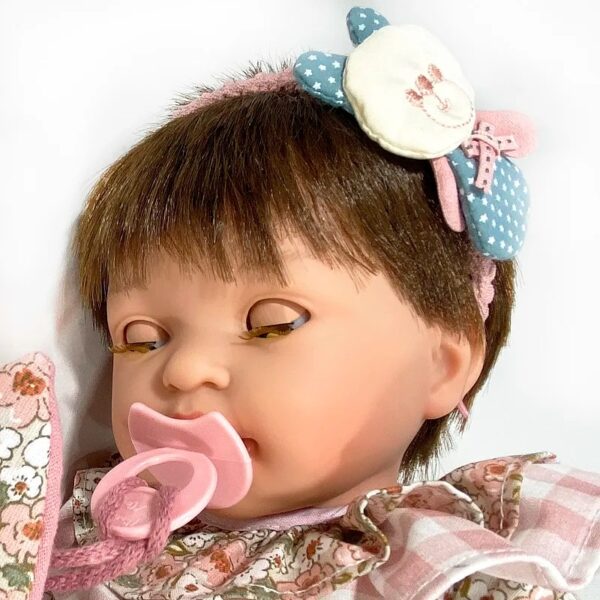 Nines d'onil lalka hiszpańska z dźwiękiem noa rosa 45 cm 1931, zabawki Nino Bochnia, pomysł na prezent dla 5 latki, lalka mówiąca po polsku, lalka jak prawdziwa,