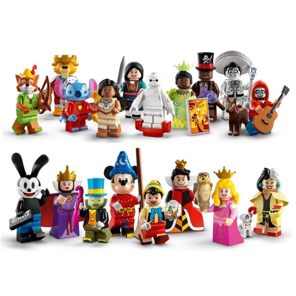 klocki lego 71038 minifigurki disney 100 lecie disneya, minifigurki z lego, lego 71038, lego figurki z Disneya