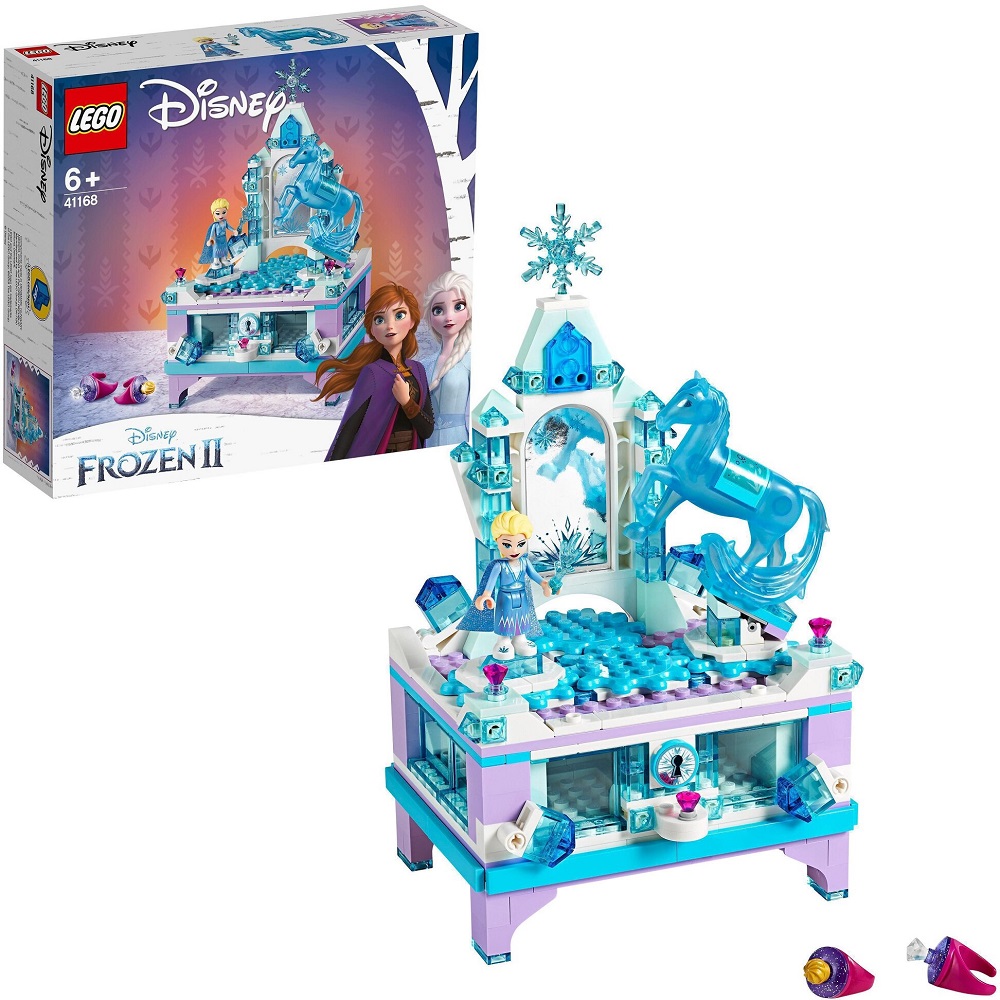 klocki lego Frozen 41168 Szkatułka na biżuterie Elsy, zabawki Nino Bochnia, pomysł na prezent dla 7 latki, lego kraina lodu