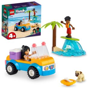Klocki Lego Friends 41725 zabawa z łazikiem plażowym, zabawki Nino Bochnia, pomysł na prezent dla 4 latki, nowości lego friends czerwiec 2023, lego friends 41725