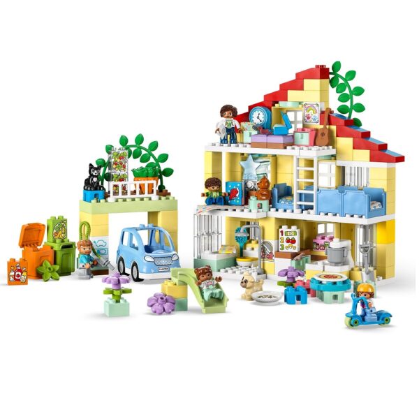 Klocki lego duplo 10994 dom rodzinny 3 w 1, zabawki Nino Bochnia, pomysł na prezent pod choinkę dla 3 latka, nowości lego duplo czerwiec 2023
