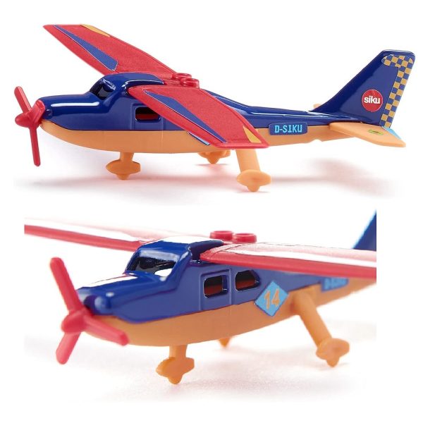 siku 1101 samolot sportowy, zabawki Nino Bochnia, metalowo plastikowy samolot