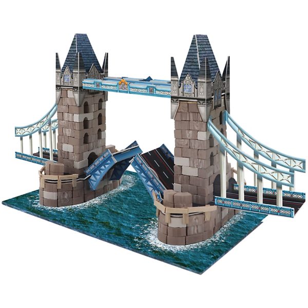 Trefl brick trick Buduj z cegły Podróże Tower Bridge 61606, zabawki Nino Bochnia, pomysł na prezent dla 8 latka, budowanie z prawdziwych cegieł, tower bridge z cegieł, mały konstruktor