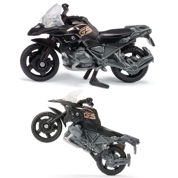 siku 1399 motocykl brw r 1250 gs lci, zabawki Nino Bochnia, pomysł na prezent dla 4 latka, metalowy motor do zabawy, czarny motor brw