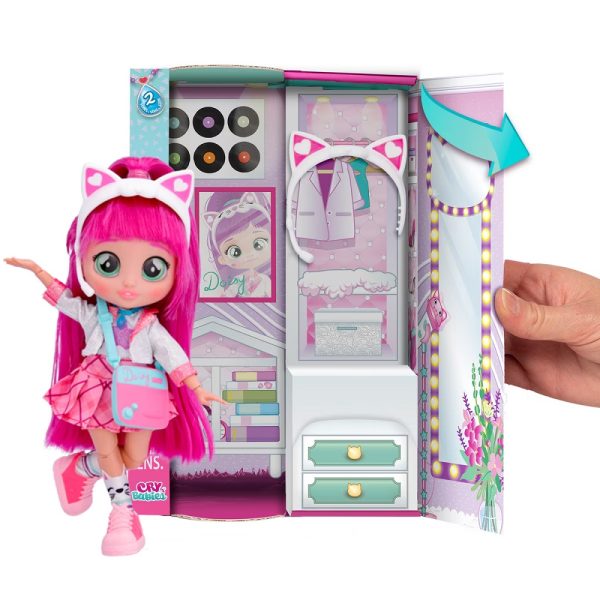 cry babies bff lalka modowa seria 2 daisy nastolatka akcesoria, zabawki Nino Bochnia, co kupić dziewczynce na 5 urodziny