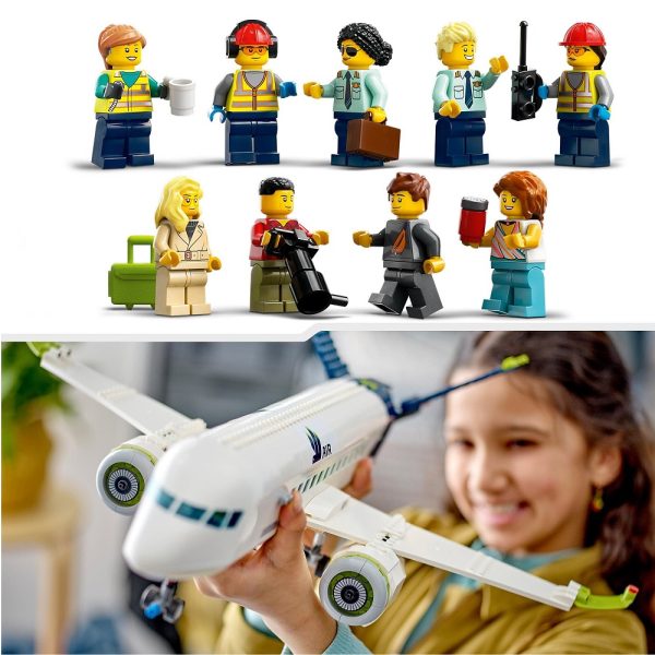 Klocki lego City 60367 Samolot pasażerski, zabawki Nino Bochnia, klocki lego 60367, lego city 60367