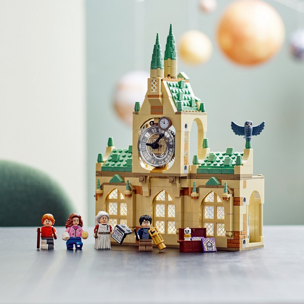 Klocki lego Harry Potter 76398 Skrzydło szpitalne Hogwartu, zabawki Nino Bochnia, pomysł na prezent dla 8 latka, prezent dla fana Harrego Pottera