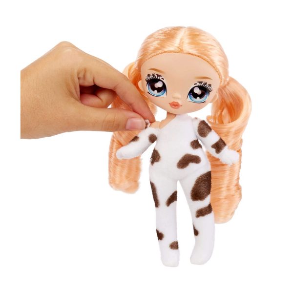 MGA lalka na na na surprise fuzzy lalka z futerkiem cora cow girl, zabawki Nino Bochnia, pomysł na prezent dla 6 letniej dziewczynki