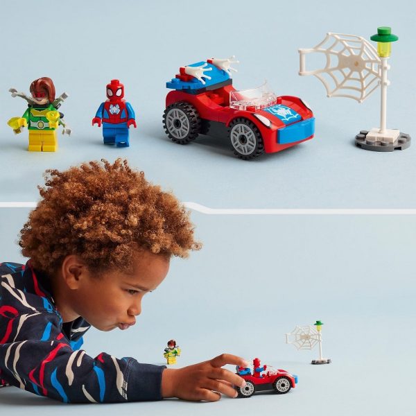 klocki lego Marvel 10789 Samochód Spider-Mana i Doc Ock, zabawki Nino Bochnia, lego 10789, lego spider-man