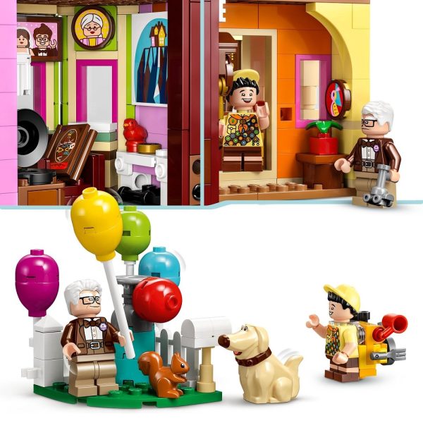 klocki lego disney 43217 Dom z bajki Odlot, zabawki Nino Bochnia, lego disney43217, lego dla 9 latka, domek z bajki odlot