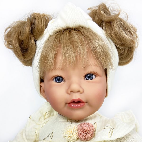 Nines d'onil lalka hiszpańska z dźwiękiem susette jointed dolls 48 cm 6381, zabawki Nino Bochnia, mówiąca lalka hiszpańska , lalka hiszpańska pachnie wanilią, realistyczny bobas lalka