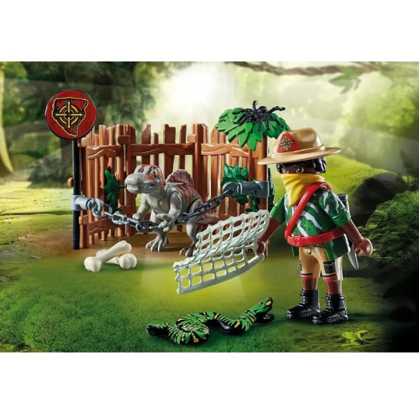 playmobil dino rise 71265 mały spinozaur, zabawki Nino Bochnia, figurki dinozaura, spinozaur
