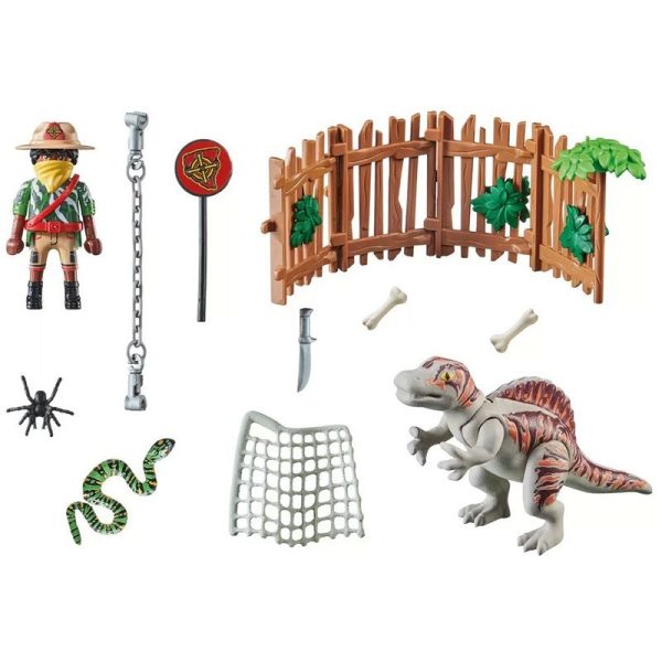 playmobil dino rise 71265 mały spinozaur, zabawki Nino Bochnia, figurki dinozaura, spinozaur
