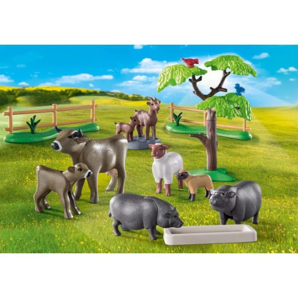 Playmobil country 71307 zwierzęta gospodarskie, zabawki Nino Bochnia, pomysł na prezent dla 6 latki, zwierzątka playmobil