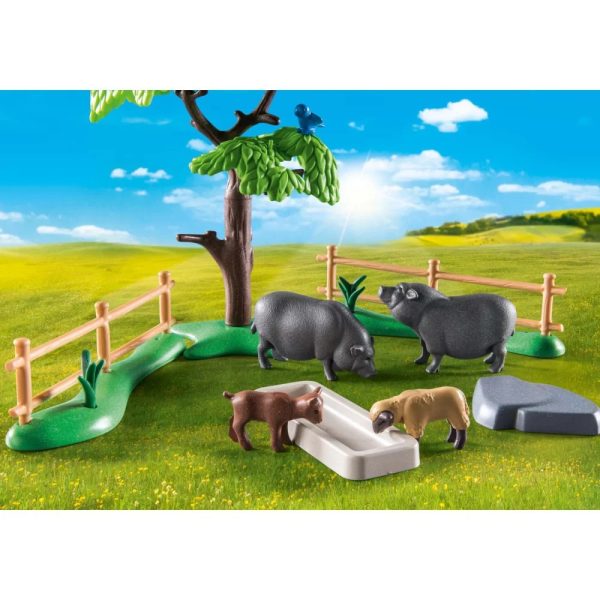 Playmobil country 71307 zwierzęta gospodarskie, zabawki Nino Bochnia, pomysł na prezent dla 6 latki, zwierzątka playmobil