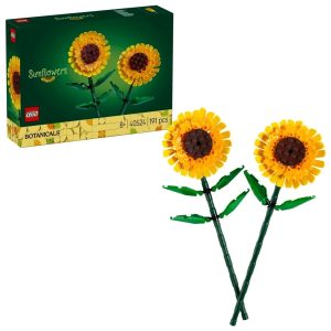 Klocki lego botanicals 40524 Słoneczniki, zabawki Nino Bochnia, pomysł na prezent dla 8 latki, kwiaty z lego słoneczniki