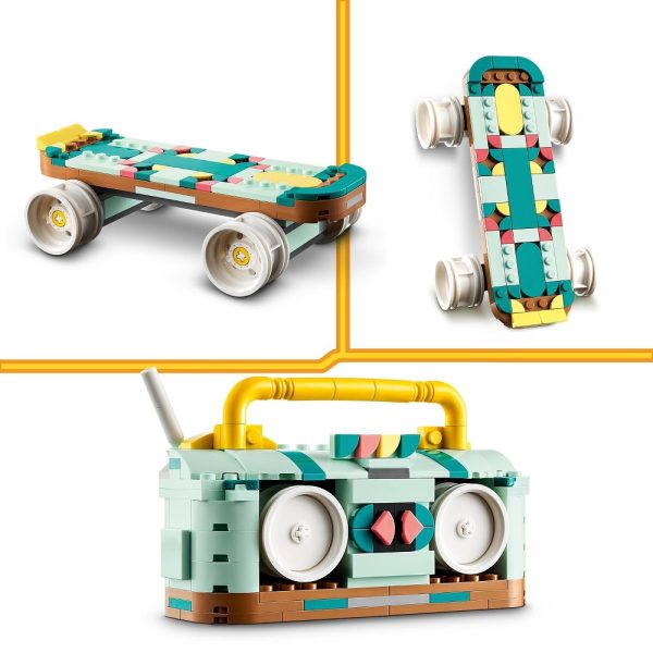 Klocki lego Creator 31148 Wrotka w stylu retro, zabawki Nino Bochnia, pomysł na prezent dla 8 latki, lego creator