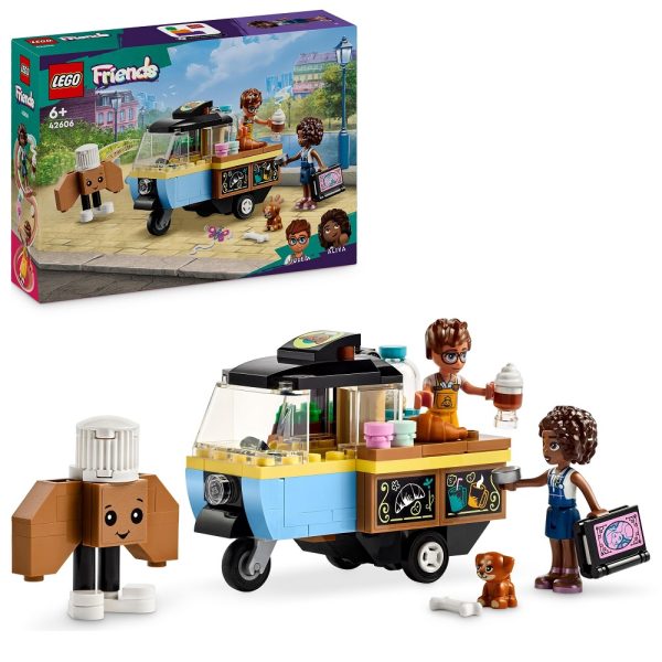Klocki lego friends 42606 Mobilna piekarnia, zabawki Nino Bochnia, pomysł na prezent dla 5 latki, lego friends 42606