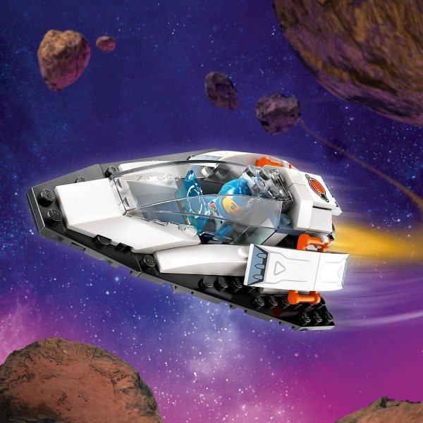 Klocki Lego City 60429 Statek kosmiczny i odkrywanie asteroidy, zabawki Nino Bochnia, pomysł na prezent dla 4 latka, nowości lego city styczeń 2024, lego kosmos