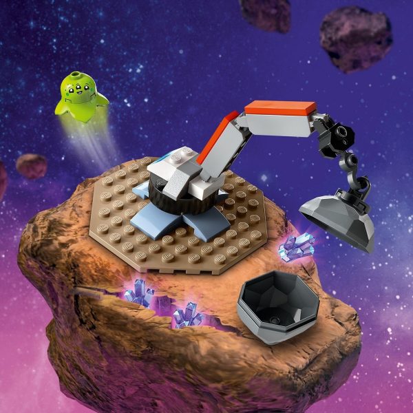 Klocki Lego City 60429 Statek kosmiczny i odkrywanie asteroidy, zabawki Nino Bochnia, pomysł na prezent dla 4 latka, nowości lego city styczeń 2024, lego kosmos