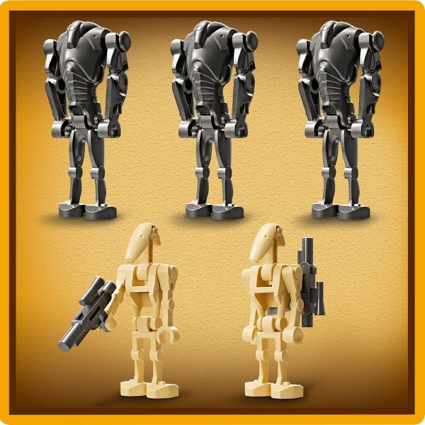 Klocki Lego Star Wars 75372 Zestaw bitewny z żołnierzem armii klonów i droidem bojowym, zabawki Nino Bochnia, pomysł na prezent dla 7 latka, lego ster wars dla 8 latka na prezent