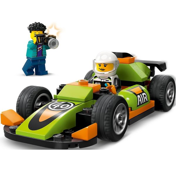 Klocki lego city 60399 Zielony samochód wyścigowy, zabawki nino Bochnia, pomysł na prezent dla 4 latka, nowości lego city styczeń 2024