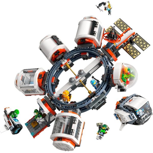 Klocki lego city 60433 Modułowa stacja kosmiczna, zabawki Nino Bochnia, pomysł na prezent dla 8 latka, lego city kosmos, nowości lego city styczeń 2024