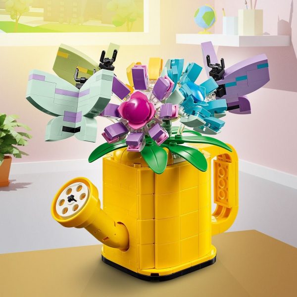 Klocki lego creator 31149 Kwiaty w konewce, zabawki Nino Bochnia, pomysł na prezent dla 7 latka, nowości lego creator styczeń 2024