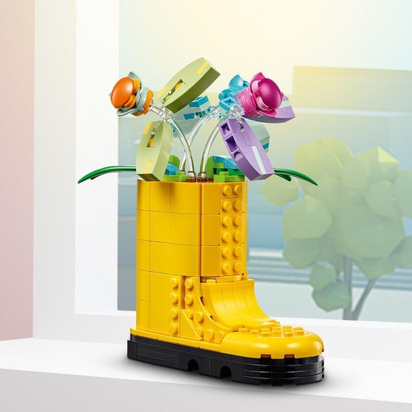Klocki lego creator 31149 Kwiaty w konewce, zabawki Nino Bochnia, pomysł na prezent dla 7 latka, nowości lego creator styczeń 2024