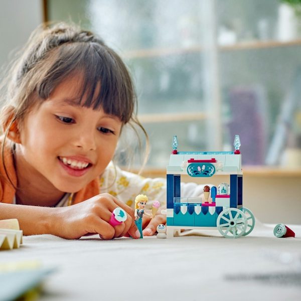 Klocki lego disney princess 43234 Mrożone smakołyki Elsy, zabawki Nino Bochnia, pomysł na prezent dla 6 latki, nowości lego styczeń 2024