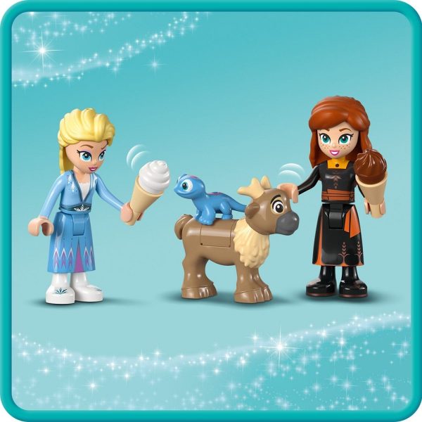 Klocki lego disney princess 43238 Lodowy zamek Elsy, zabawki Nino Bochnia, pomysł na prezent dla 4 latki, nowości lego styczeń 2024 lego kraina lodu