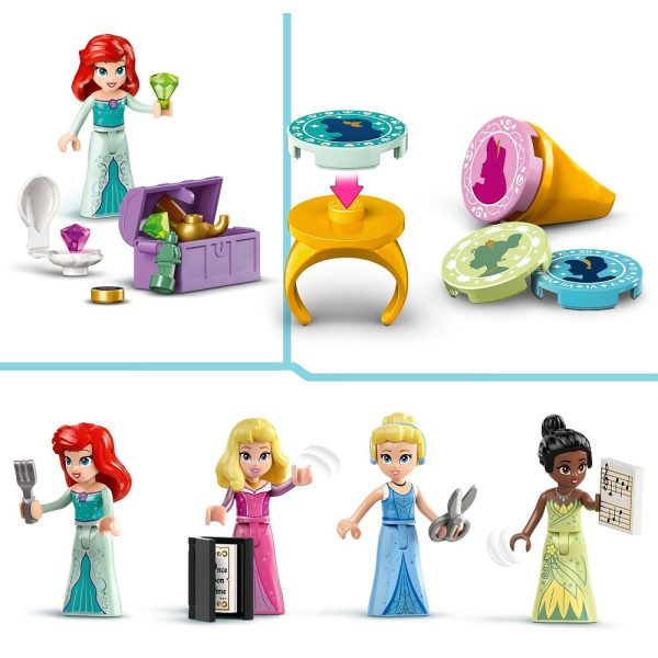 Klocki lego disney princess 43246 Princess Przygoda księżniczki Disneya na targu, zabawki Nino Bochnia, pomysł na prezent dla 7 latki, lego disney princess nowości lego styczeń 2024