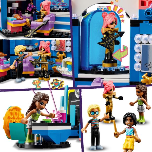 Klocki lego friends 42616 Pokaz talentów muzycznych w Heartlake, zabawki Nino Bochnia, lego dla dziewczynki 6 latki, lego friends 42616, nowości lego friends styczeń 2024