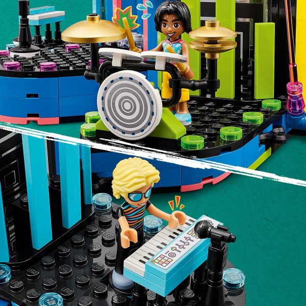 Klocki lego friends 42616 Pokaz talentów muzycznych w Heartlake, zabawki Nino Bochnia, lego dla dziewczynki 6 latki, lego friends 42616, nowości lego friends styczeń 2024