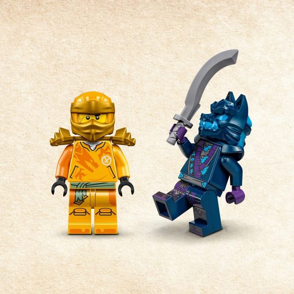 Klocki lego ninjago 71803 Atak powstającego smoka Arina, zabawki Nino Bochnia, pomysł na prezent dla 6 latka, nowości lego ninjago styczeń 2024