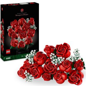 klocki lego Icons 10328 Bukiet róż, zabawki Nino Bochnia, kwiaty z lego, kwiaty róże z klocków lego, nowości lego styczeń