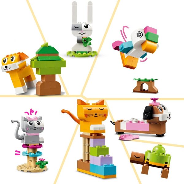 klocki lego classic 11034 Kreatywne zwierzątka, zabawki Nino Bochnia, klocki lego dla 5 latka, pomysł na prezent dla 5 letniego dziecka, nowości lego classic styczeń 2024