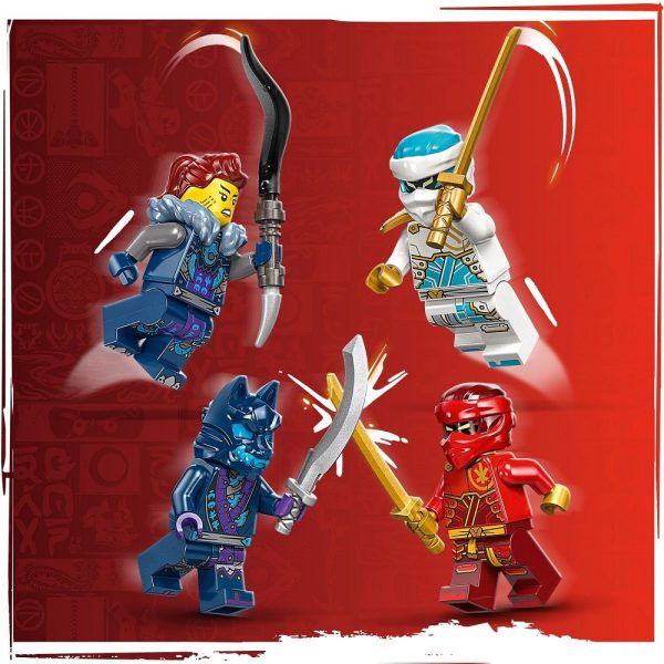 klocki lego ninjago 71808 Mech żywiołu ognia Kaia, zabawki Nino Bochnia, pomysł na prezent dla 8 latka, nowości lego ninjago styczeń 2024
