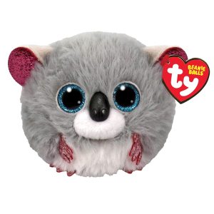 pluszak maskotka ty beanie balls puffies kulka koala Katy, zabawki Nino Bochnia, pomysł na prezent dla 5 latki, pluszowa kulka koala