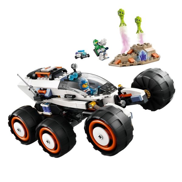Klocki Lego City 60431 Kosmiczny łazik i badanie życia w kosmosie, zabawki Nino Bochnia, pomysł na prezent dla 7 latka, lego kosmos