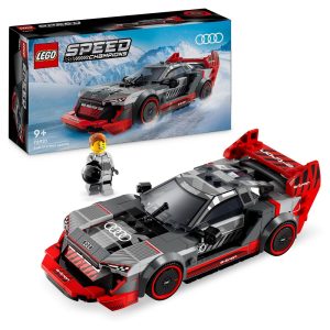 Klocki Lego Speed Champions 76921 Wyścigowe Audi S1 E tron Quattro, zabawki Nino Bochnia, pomysł na prezent dla 9 latka, lego speed champions Audi do kolekcjonowania
