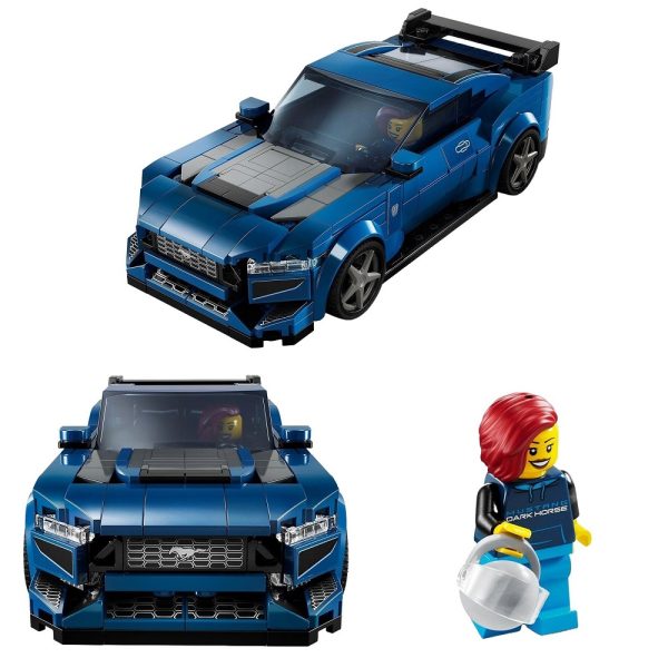 Klocki Lego Speed champions 76920 Sportowy Ford Mustang Dark Horse, zabawki Nino Bochnia, pomysł na prezent dla 9 latka,. lego samochody , lego ford mustang
