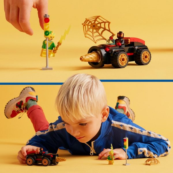 Klocki Lego Spider man 10792 Pojazd wiertłowy, zabawki Nino Bochnia, pomysł na prezent dla 4 latka, lego spiderman