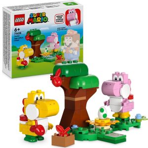 Klocki Lego Super Mario 71428 Niezwykły las Yoshiego zestaw rozszerzający, zabawki Nino Bochnia, pomysł na prezent dla 6 latka, klocki lego mario