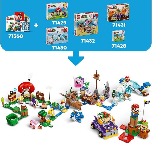 Klocki Lego Super Mario 71431 Muscle car Bowsera zestaw rozszerzający, zabawki Nino Bochnia, pomysł na prezent dla 7 latka, lego Mario zestaw rozszerzający