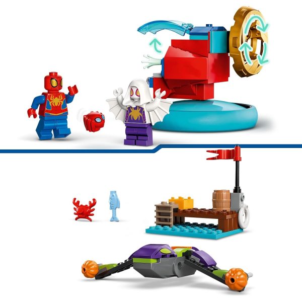 Klocki lego spider-man 10793 Spidey kontra Zielony Goblin, zabawki Nino Bochnia, pomysł na prezent dla 4 latka, lego spiderman