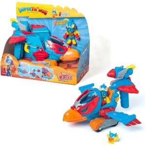 Magic box super things pojazd wild eagle, zabawki Nino Bochnia, pomysł n aprezent dla 6 latka, co kupić chłopcu na 5 urodziny, pojazd super things, super things winger, Flashbird