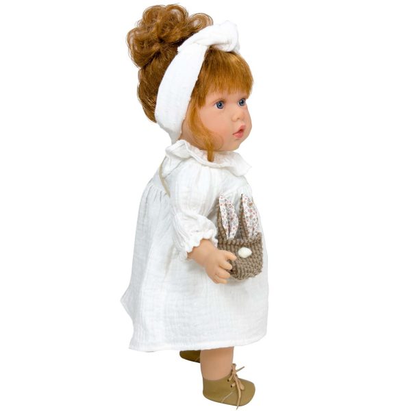 Nines d'onil lalka hiszpańska z dźwiękiem Susette Plumeti 45 cm 4531, zabawki Nino Bochnia, pacznąca lalka hiszpańska , lalka hiszpanka, lalka ręcznie robiona, lalka jak prawdziwa