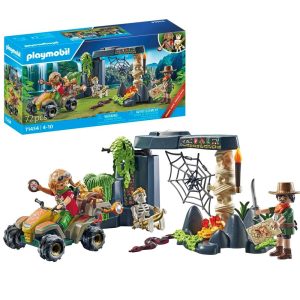 Playmobil 71454 poszukiwania skarbu w dżungli, zabawki Nino bochnia, pomysł na prezent dla 5 latka, playmobil z piratem